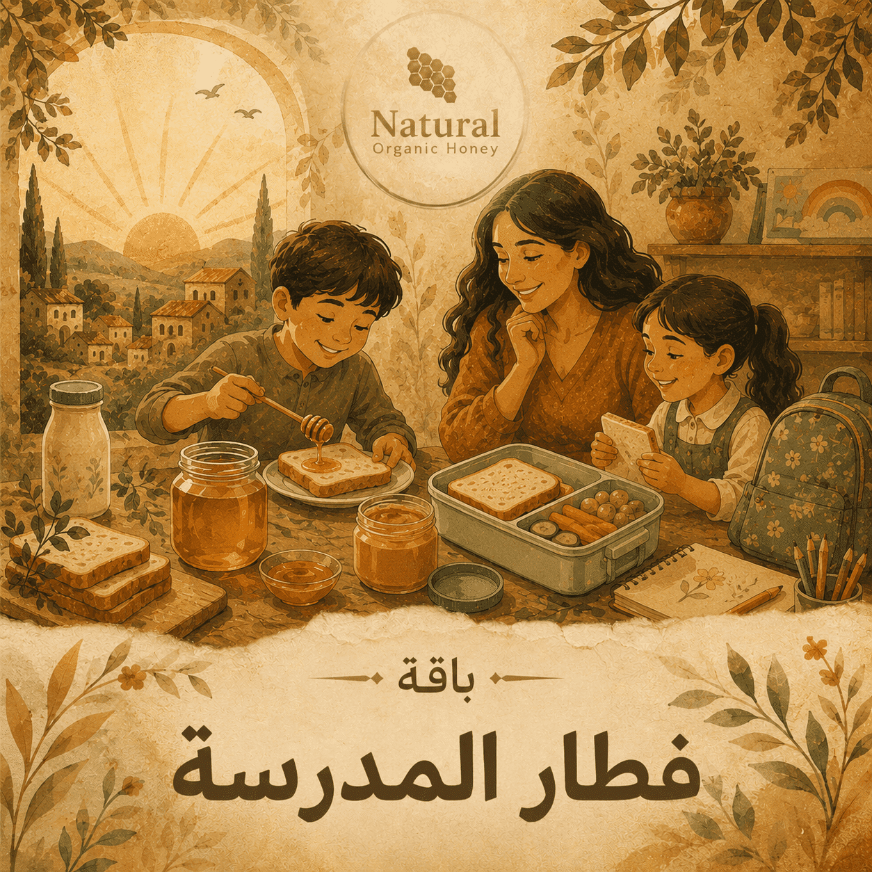 باقة فطار المدرسة