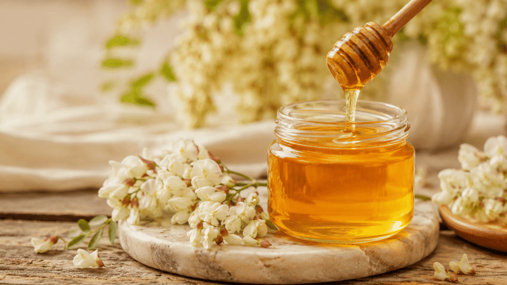 عسل برسيم بالمكسرات وتجربة القرمشة من Natural Organic Honey