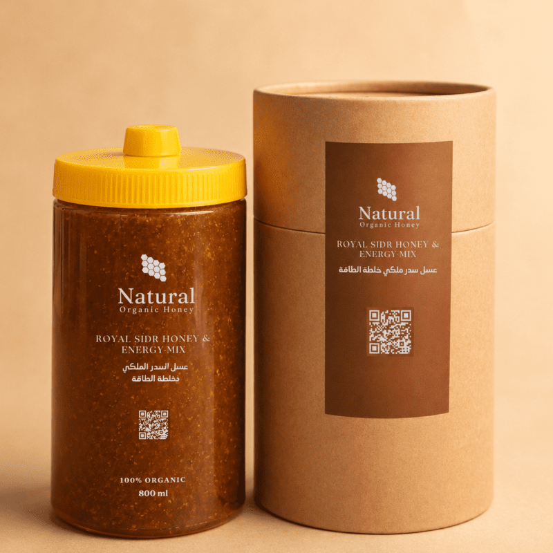 عسل الطاقة من Natural Organic Honey - عسل الطاقة - عسل سدر جبلي طبيعي
