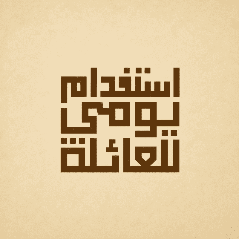 استخدام يومي للعائلة
