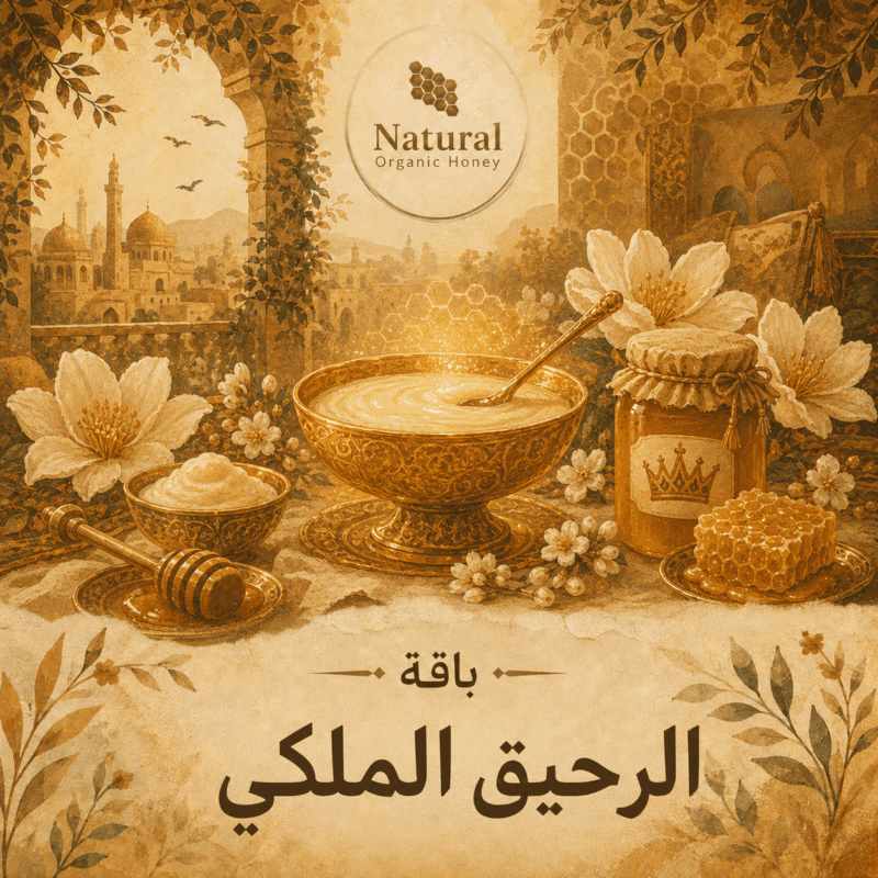 باقة الرحيق الملكي من Natural Organic Honey - باقة الرحيق الملكي